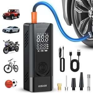 150 PSI Portable Tire Inflator for $22