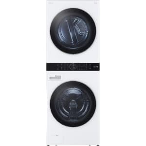 LG 4.5-Cu. Ft. HE Smart Front Load Washer and 7.4-Cu. Ft. Electric Dryer for $1,800