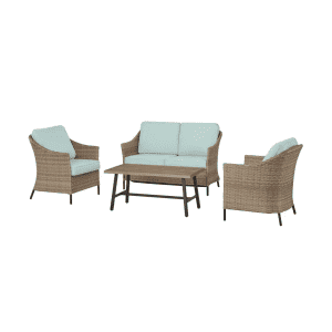 StyleWell Park Pointe 4-Piece Patio Conversation Set for $399