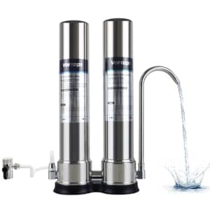 Vortopt Countertop Water Filter System for $110