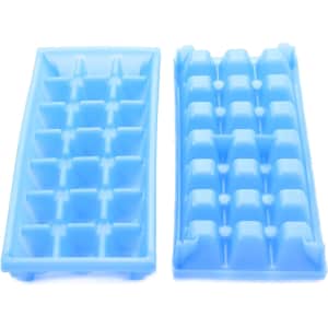 Camco Stackable Miniature Ice Cube Tray 2-Pack for $5