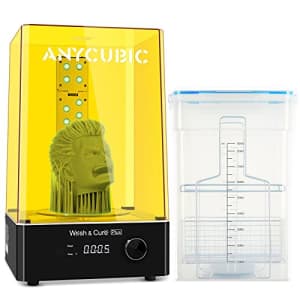 ANYCUBIC Wash and Cure Plus, Largest 2 in 1 Wash Cure Machine for Mono X Large LCD SLA 3D Printer for $250 ANYCUBIC Wash and Cure Plus, Largest 2 in 1 Wash Cure Machine for Mono X Large LCD SLA 3D Printer for $250