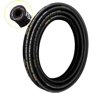 Vevor 1/4" x 50-Foot Hydraulic Hose for $37