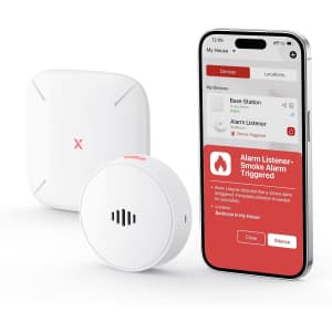 X-Sense WiFi Alarm Listener Kit for $20