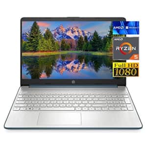 HP 2022 Newest 15.6" FHD Business or School Laptop, AMD Ryzen 5-5500U (Beat i7-1065G7), 32GB RAM, for $579