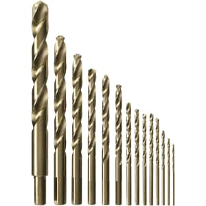 Bosch 14-Piece Cobalt M42 Drill Bit Set for $35