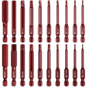 Amartisan 20-Piece Drill Bit Set for $10