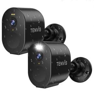 Tenvis 2K 4MP Wireless Security Camera 2-Pack for $20