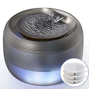 84-oz. Pet Water Fountain for $18 84-oz. Pet Water Fountain for $18