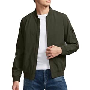 Pudolla Men's Bomber Jackets for $22
