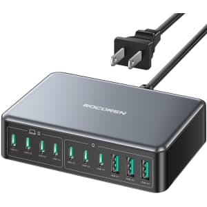 Rocoren 480W 10-Port USB-C Charging Station for $35 Rocoren 480W 10-Port USB-C Charging Station for $35