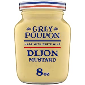 Grey Poupon Dijon Mustard 8-oz. Jar for $9