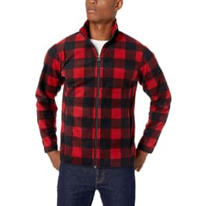 Amazon Essentials Men's Full-Zip Fleece Jacket for $9