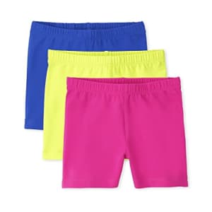 The Children's Place Girls Cartwheel Shorts Multipacks, Fall Fuchsia-3 Pack, Small (5/6) for $7