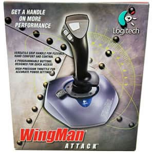 Logitech Wingman Attack Joystick Controller Model# M/n:j-y811 Part # P/n 863166-000 (Parellel Port for $60