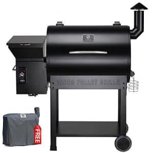 Z GRILLS Wood Pellet Grill & Smoker for $498
