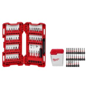 Milwaukee Shockwave 70-Piece Impact Duty Steel Driver Bit Set for $10