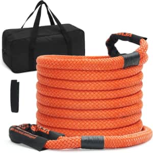Vevor 1" x 30-Foot Kinetic Recovery Tow Rope for $38