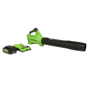 Greenworks 24V Cordless Handheld Blower Kit for $140 Greenworks 24V Cordless Handheld Blower Kit for $140