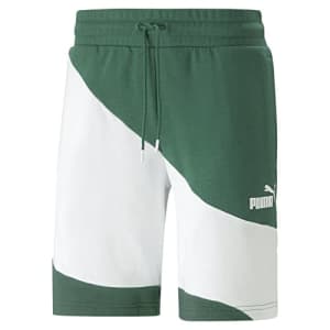 PUMA Men's Power Cat 9" Shorts, Vine, XX-Large for $27
