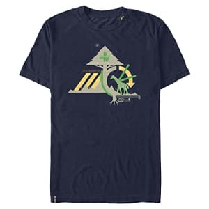 LRG Lifted Research Group Tree Loop Young Men's Short Sleeve Tee Shirt, Navy Blue, Medium for $13
