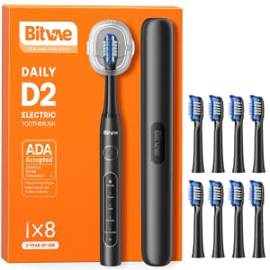 Bitvae Ultrasonic Electric Toothbrush for $14