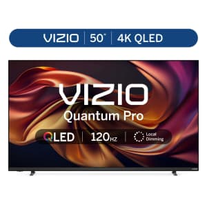Vizio 50" MQX-Series 4K 120Hz QLED HDR10 Smart TV for $398 Vizio 50" MQX-Series 4K 120Hz QLED HDR10 Smart TV for $398