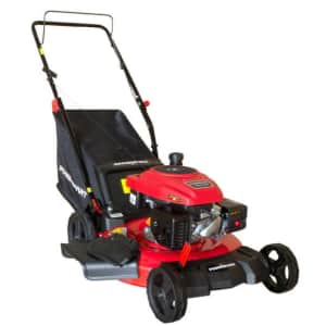 PowerSmart 21" 3-in-1 Foldable Gas Push Lawn Mower for $196