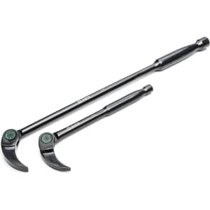 SATA 2-Piece 8" and 16" Indexing Pry Bar Set for $44