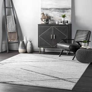 nuLOOM Thigpen Contemporary Accent Rug, 2' x 3', Grey for $25 nuLOOM Thigpen Contemporary Accent Rug, 2' x 3', Grey for $25