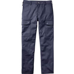 Duluth Trading Co. Men's Men's 40 Grit Flex Twill Slim Fit Cargo Pants for $16