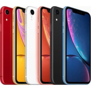 Apple iPhone XR: from $20.79/mo. or up to $180 credit w/ trade-in