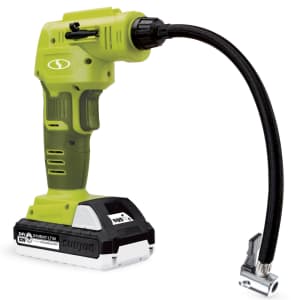 Sun Joe 24V iON+ Cordless Air Compressor Kit for $25