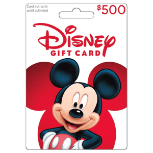 Disney Gift Cards at Sam's Club: up to $15 off for members