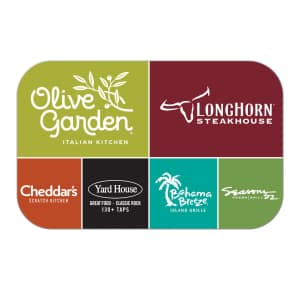 $75 Darden Universal Gift Card for $72 for members $75 Darden Universal Gift Card for $72 for members