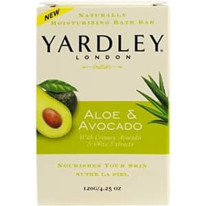Yardley of London Aloe & Avocado Naturally Moisturizing 4.25-oz. Bath Bar for $1