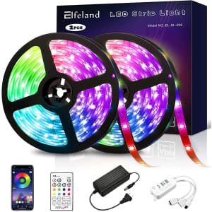 Elfeland RGB LED Strip Light for $11 Elfeland RGB LED Strip Light for $11