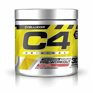 Cellucor C4 Original Pre Workout Powder Fruit Punch Sugar Free Preworkout Energy Supplement for Men & Women for $22