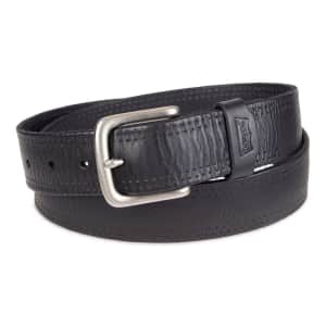 Levi's Leather Casual Belt for $8