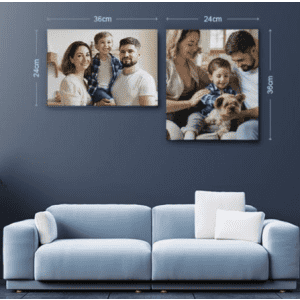 24" x 36" Canvas Prints from Canvas Champ: 2 for $28