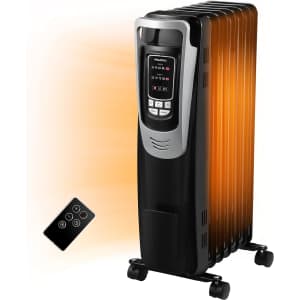 Pelonis 1,500W Electric Oil-Filled Radiator Heater for $80 Pelonis 1,500W Electric Oil-Filled Radiator Heater for $80