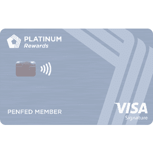 PenFed Platinum Rewards Visa Signature® Card: Earn 15,000 Bonus Points + 5x Points on Gas