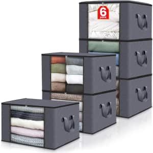 Fab Totes 60L Storage Bag 6-Pack for $18 Fab Totes 60L Storage Bag 6-Pack for $18