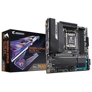 GIGABYTE B650M AORUS Elite AX 1.0 AMD AM5 ATX Motherboard 4X DDR5~128GB,2X PCIe x16, 2X M.2, 4X for $121