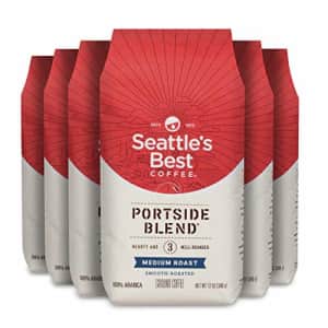Seattle's Best Coffee Portside Blend Medium Roast Ground Coffee, 12 Ounce (Pack of 6) for $36