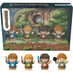 Fisher-Price LittlePeople Collector The Lord of the Rings: Hobbits Special Edition 4-Figure Set for $16