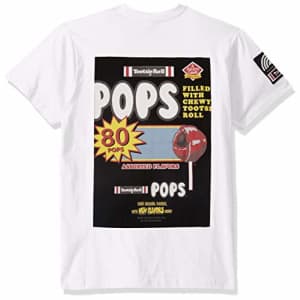 Southpole Men's Tootsie T-Shirt, White Back, Medium for $16