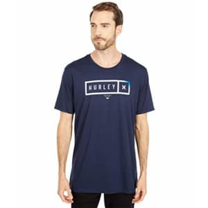 Hurley Men's Bars Logo Short-Sleeve T-Shirt, Obsidian, L for $15 Hurley Men's Bars Logo Short-Sleeve T-Shirt, Obsidian, L for $15