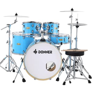 Donner 5-Piece Drum Set for $490