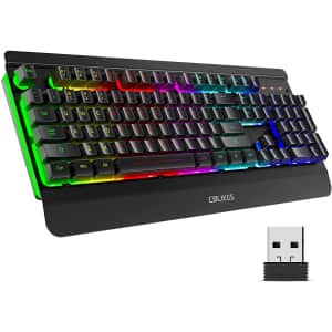 Colikes Wireless Gaming Keyboard for $16